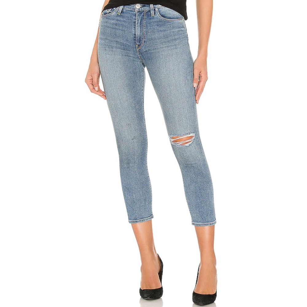 Hudson jeans size 24 Holly High Rise crop skinny
